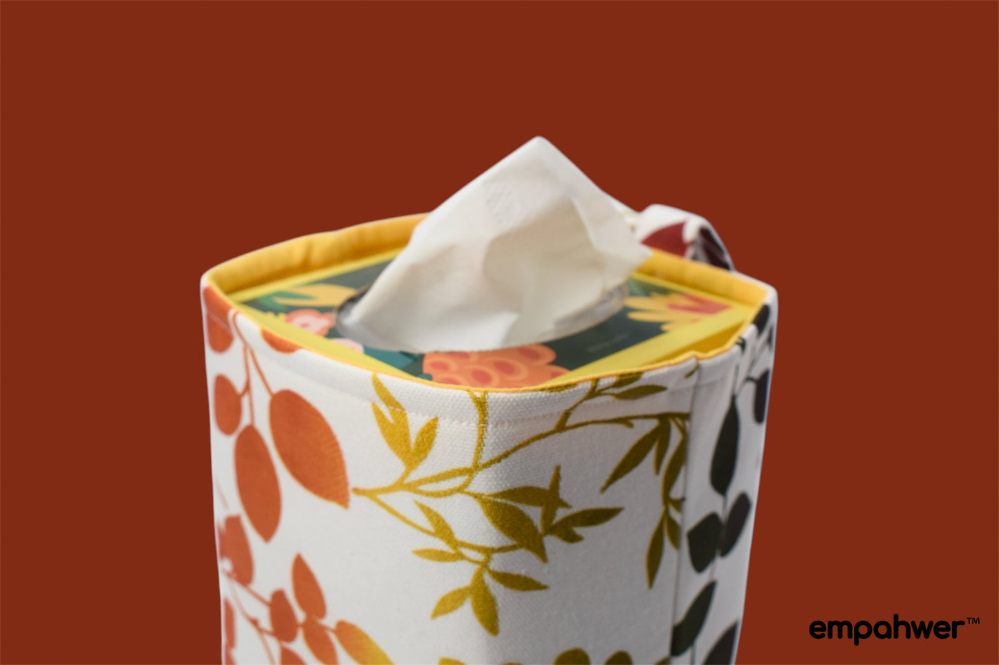 Colorful Breeze Tissue Box Holder with Hanging Loop