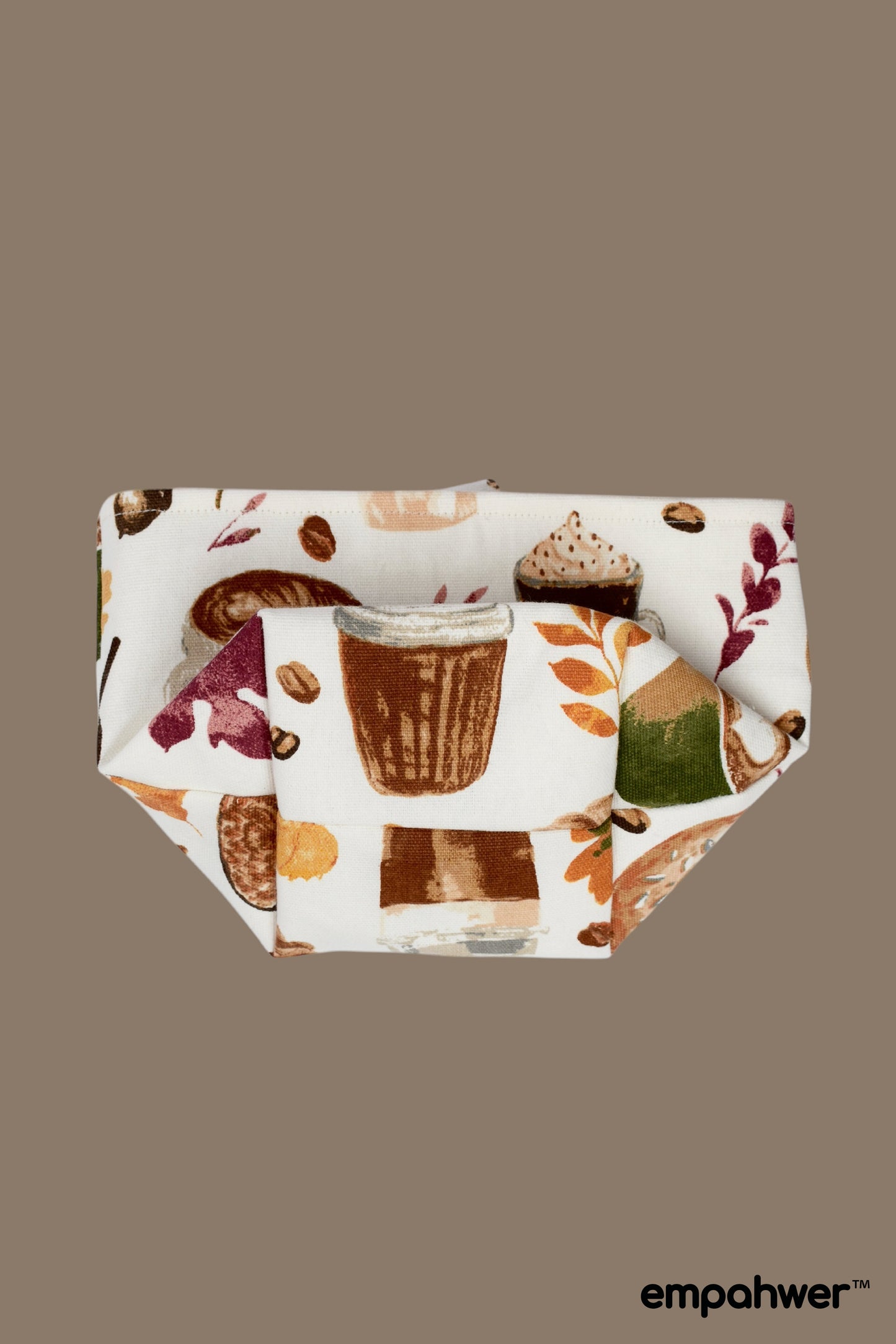 Coffee Break Tissue Box Holder with Hanging Loop